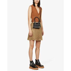 Reformation Mezzanine Benson Silk Mini Skirt Size 0